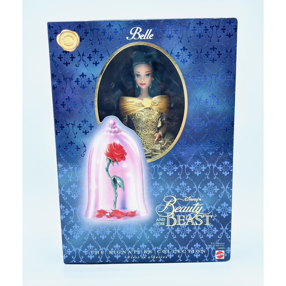 Mattel Disney Signature Collection Belle Barbie 1996 Beauty & The Beast 16089